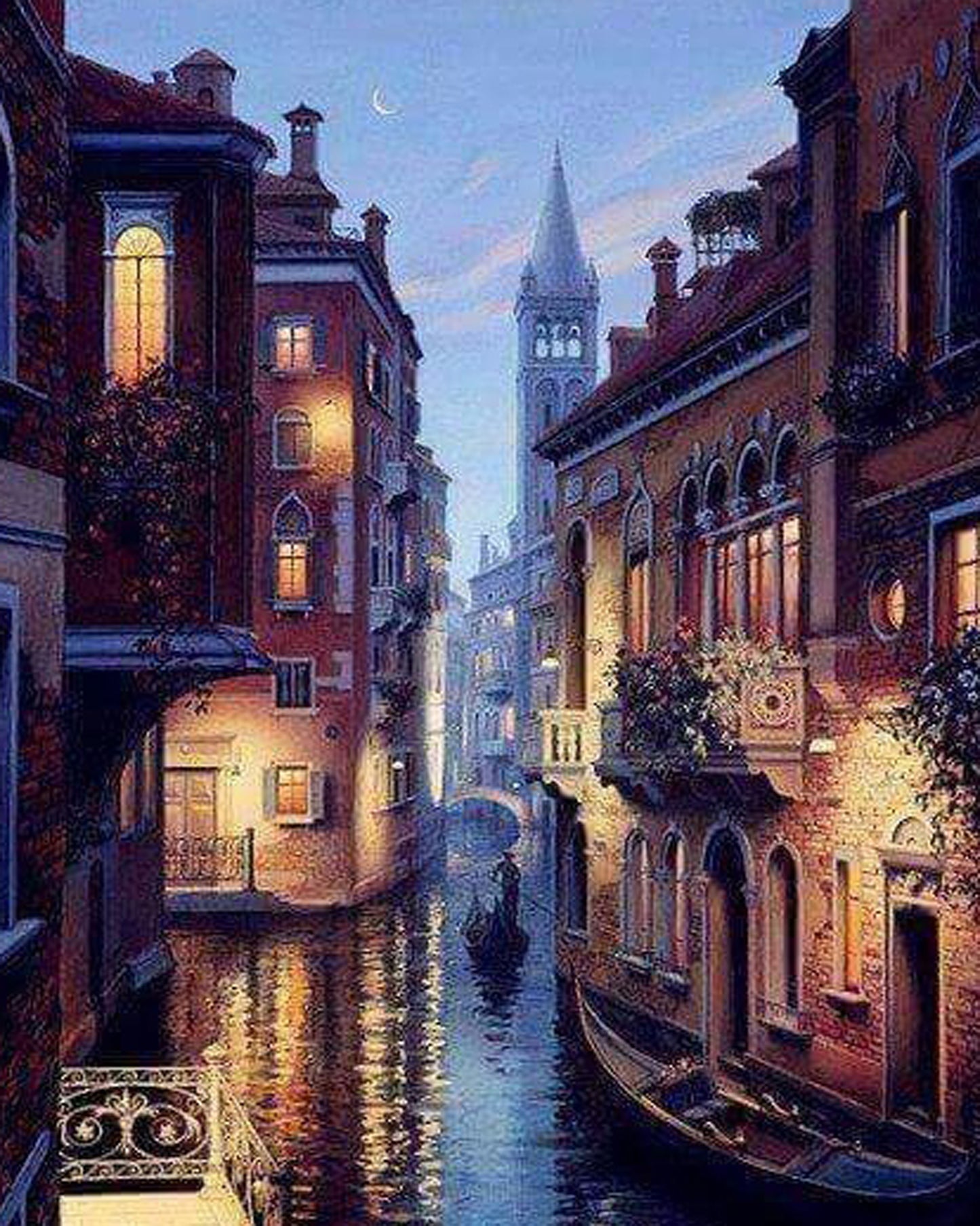 Venedik Gecesi 40x50cm