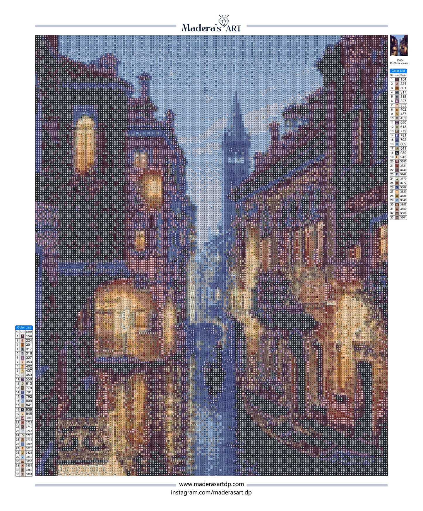 Venedik Gecesi 40x50cm