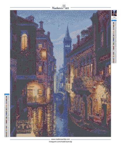Venedik Gecesi 40x50cm