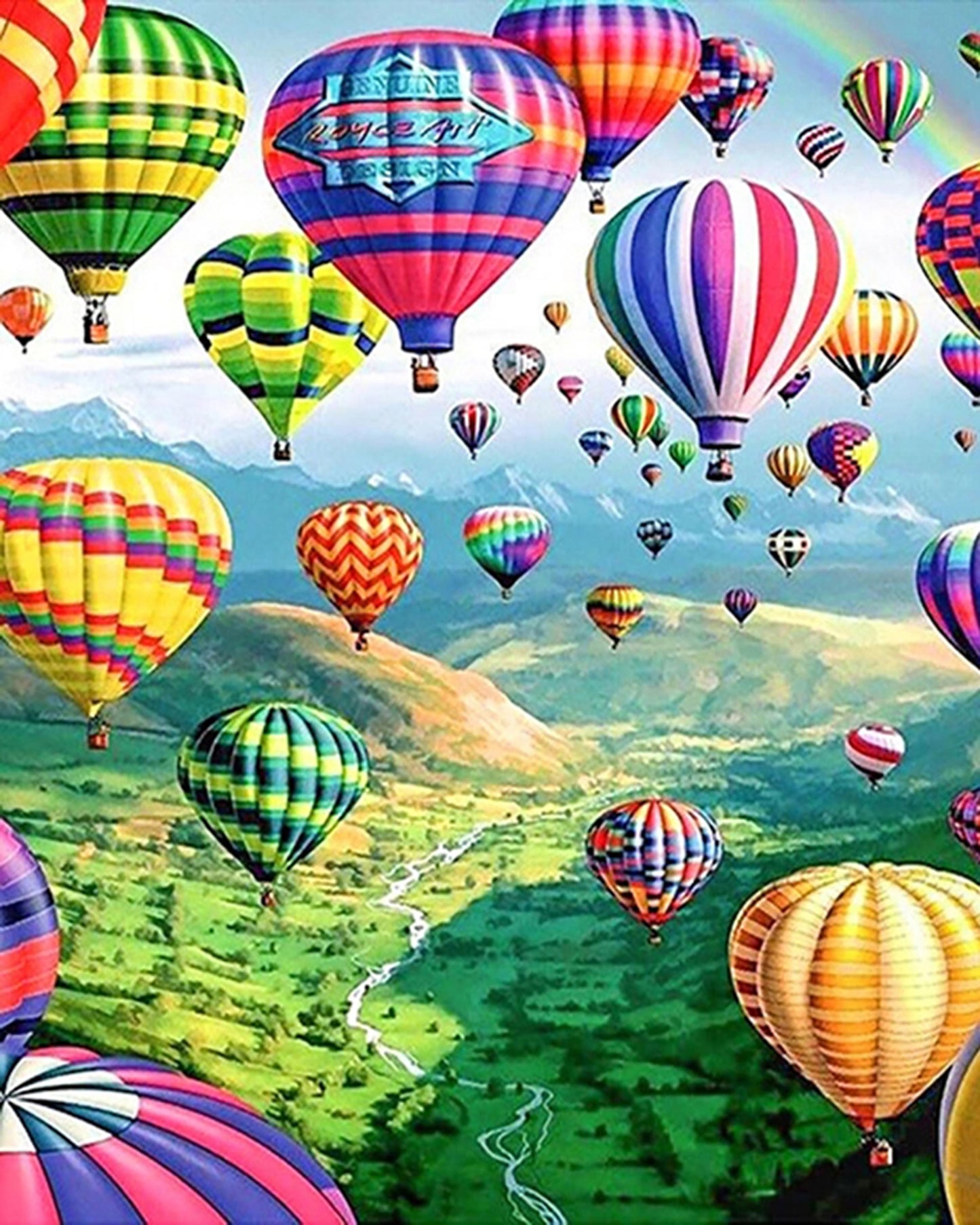 Renkli Balonlar 40x50cm