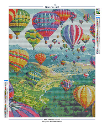 Renkli Balonlar 40x50cm