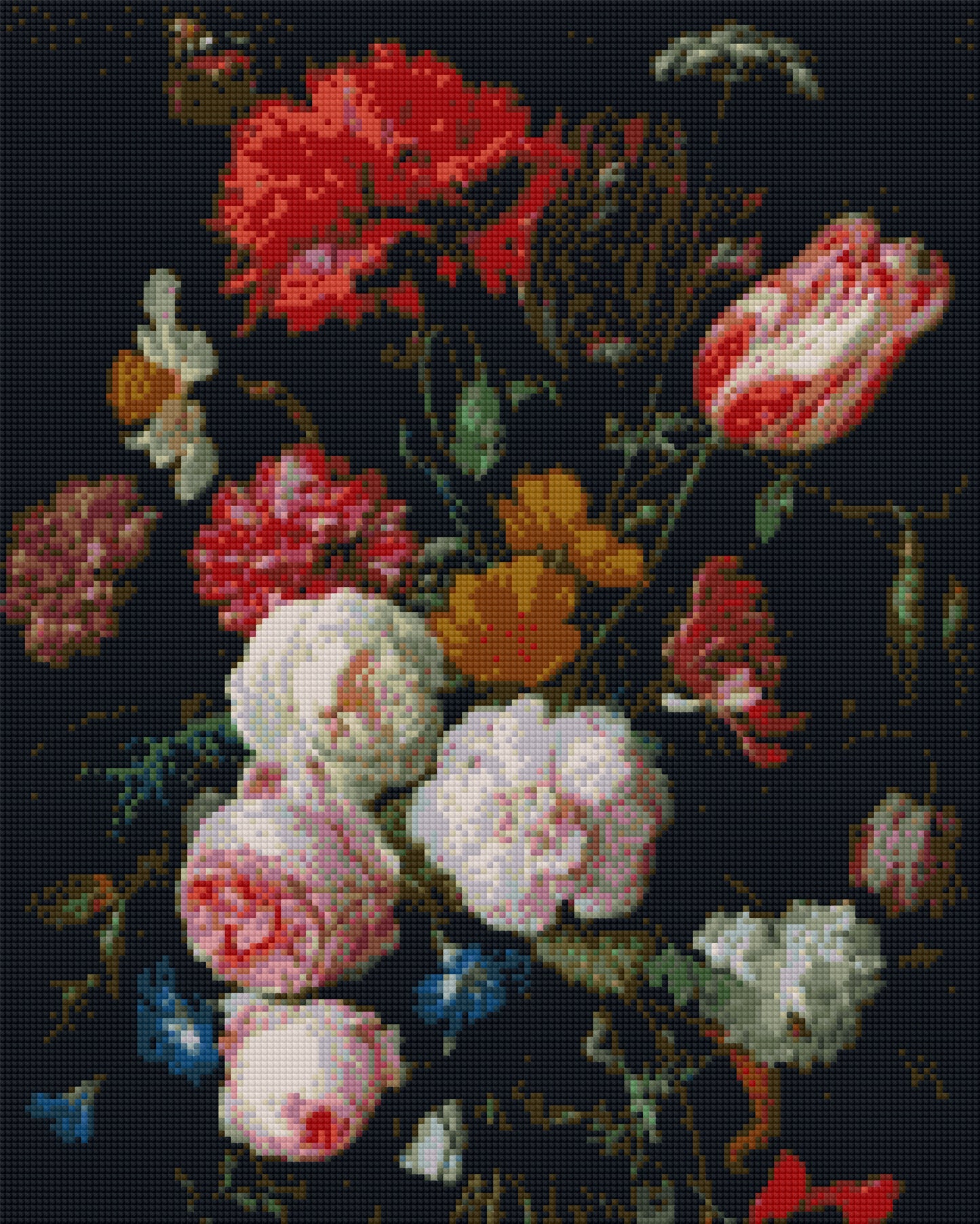 Çiçekler 40x50cm
