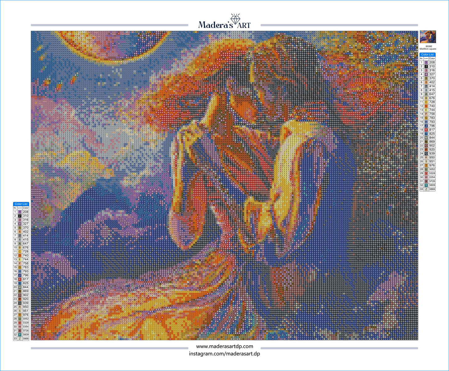 Aşık Çift 40x50cm