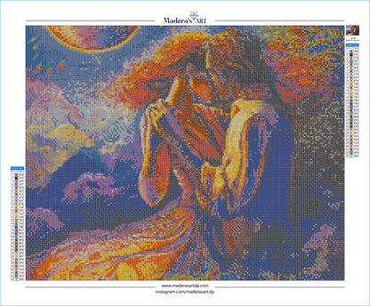 Aşık Çift 40x50cm