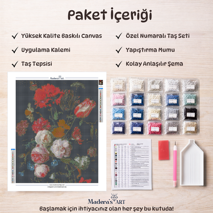 Çiçekler 40x50cm