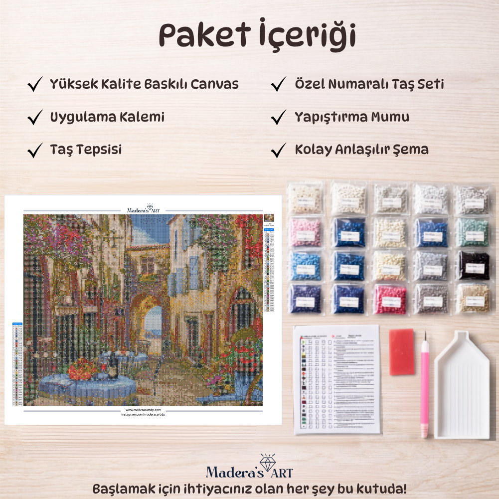 Fransız Köyü 40x50cm