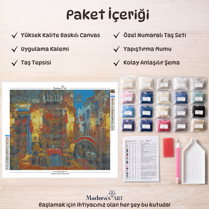 Venedik'teki Özel Yerimiz 40x50cm